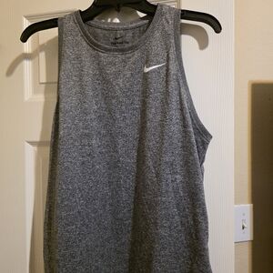 Nike Heather Gray Athletic Tank